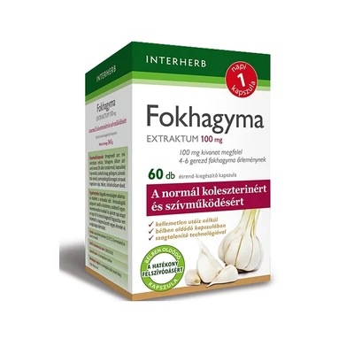 INTERHERB Fokhagyma extraktum kapszula 60 db