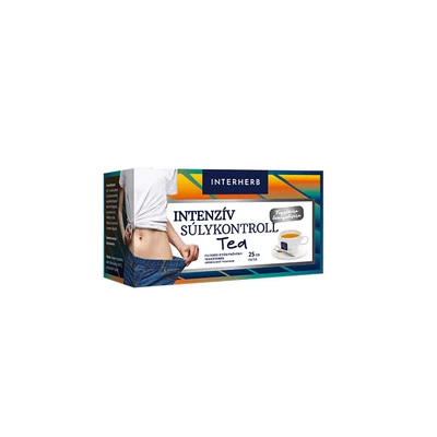INTERHERB Intenzív súlykontroll tea 25 filter
