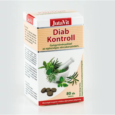 JUTAVIT Diab Kontroll tabletta 80 db