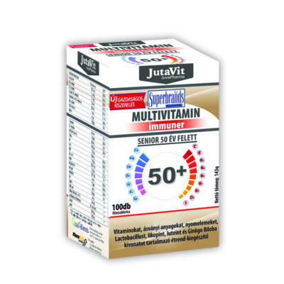JUTAVIT Multivitamin Senior 50+ - 100 db