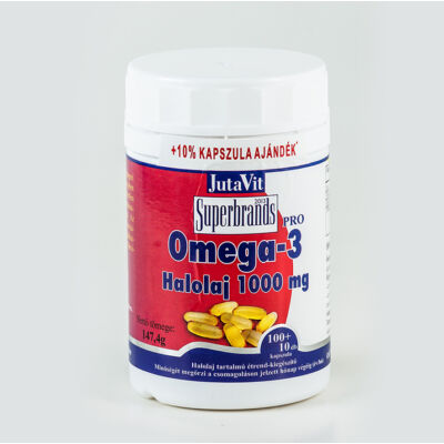 JUTAVIT Omega-3 halolaj 1000 mg kapszula 100 db