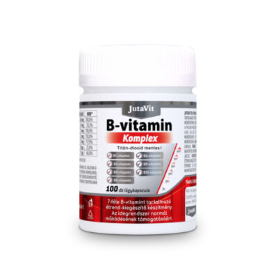JUTAVIT B-vitamin Komplex lágyzselatin kapszula 100 db