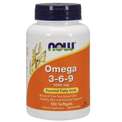 NOW Omega 3-6-9 kapszula 100 db