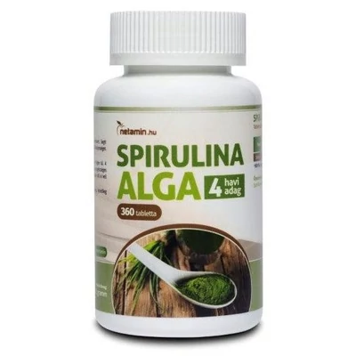 NETAMIN Spirulina Alga tabletta 360 db