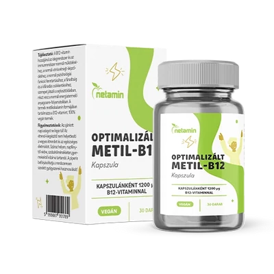 NETAMIN Optimalizált metil B12-Vitamin kapszula 30 db