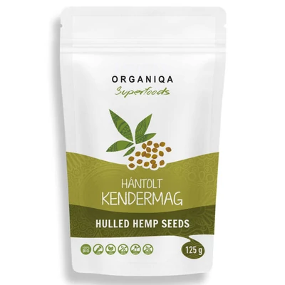 ORGANIQA Bio Hántolt kendermag 125 g