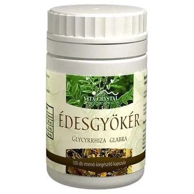 Vita Crystal Édesgyökér kapszula 100 db