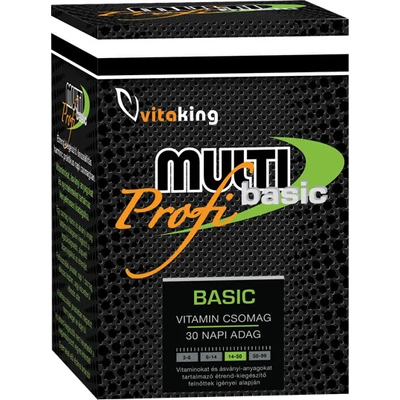 VITAKING Profi Multi Basic vitamincsomag 30 napra