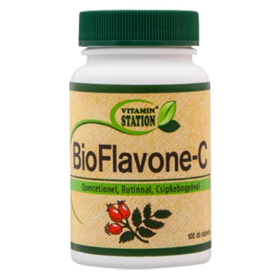 Vitamin Station BioFlavone-C tabletta 100 db