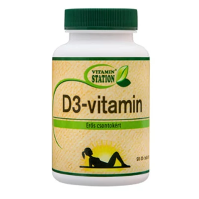 Vitamin Station D3-Vitamin 90 db