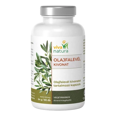 VIVA NATURA Olajfalevél kivonat kapszula 90 db