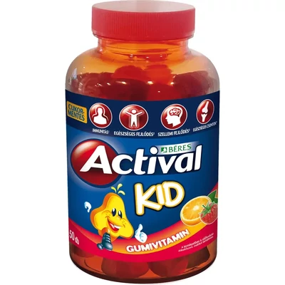 BÉRES ACTIVAL Kid gumivitamin 50 db