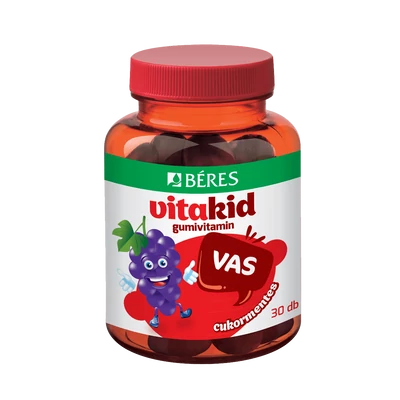 BÉRES Vitakid Vas Gumivitamin 30 db