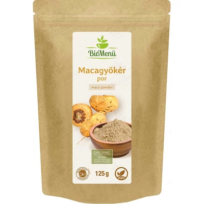 BIO MENÜ Bio Maca gyökér por 125 g