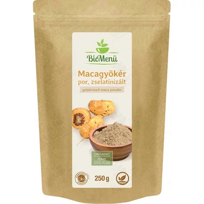 Bio Menü Zselatinizált Maca gyökér por 125 g