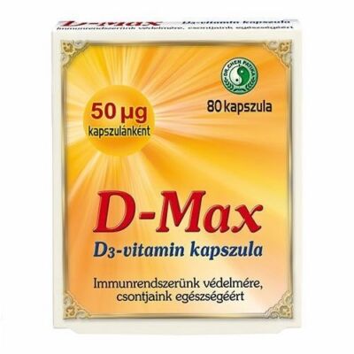 Dr. CHEN D-MAX D3-vitamin kapszula 80 db