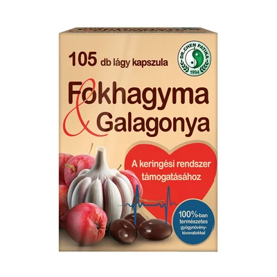 Dr. CHEN Fokhagyma és galagonya kapszula 105 db