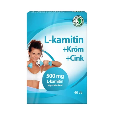 Dr. CHEN L-Karnitin 500+Króm+Cink kapszula 60 db