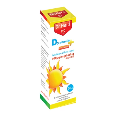 Dr. HERZ D-vitamin csepp 50 ml