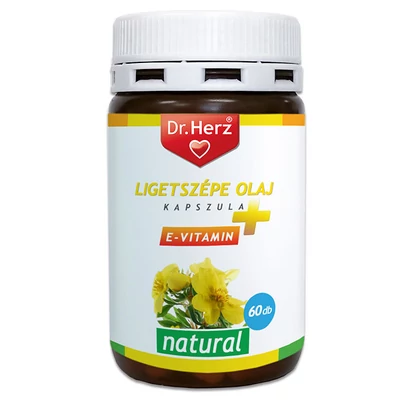 Dr. HERZ Ligetszépe Olaj+E-Vitamin kapszula 60 db