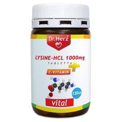 Dr. HERZ Lysine-HCL 1000 mg tabletta 120 db