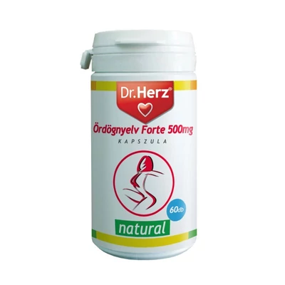Dr. HERZ Ördögnyelv forte kapszula 500 mg - 60 db