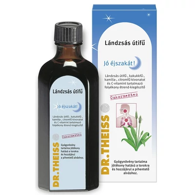 Dr. THEISS Lándzsás Útifű Jó Éjszakát Szirup 100 ml