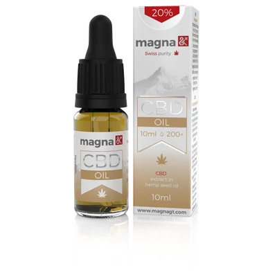 MAGNA CBD olaj 20%-os Kendermagolajban 10 ml