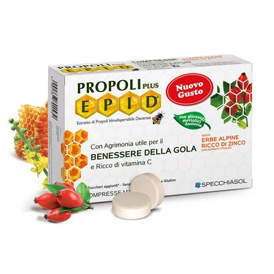 Natur Tanya Specchiasol Epid propolisz szopogató tabletta cinkkel és C-vitaminnal 20 db