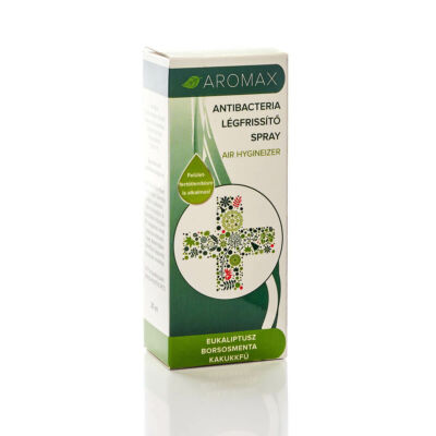AROMAX Antibacteria levegőillatosító spray eukaliptusz-borsmenta-kakukkfű 20 ml
