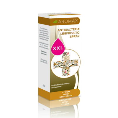 AROMAX Antibacteria levegőillatosító spray XXL Citrom-fahéj-szegfűszeg 40 ml