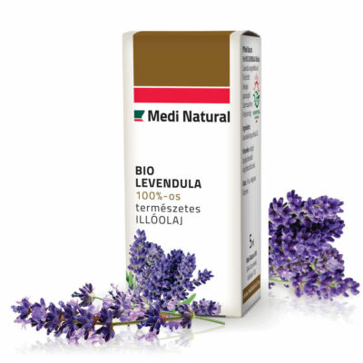 MEDINATURAL Bio Illóolaj 100%-os Levendula 5 ml