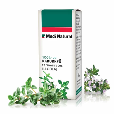 MEDINATURAL illóolaj 100%-os kakukkfű 10 ml