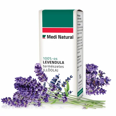 MEDINATURAL illóolaj 100%-os levendula 10 ml