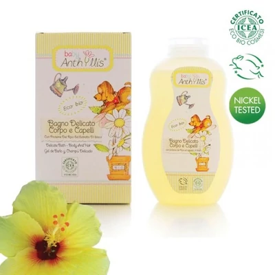 ANTHYLLIS Baby Bio Babafürdető- és sampon 400 ml