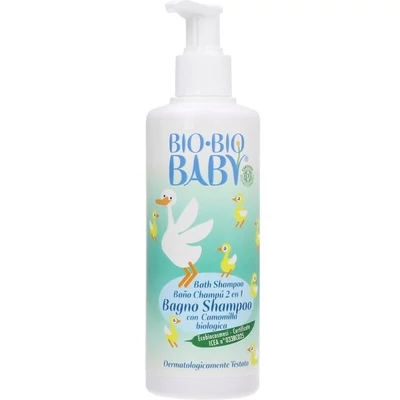 BIO BIO BABY Fürdető sampon kamillával 250 ml