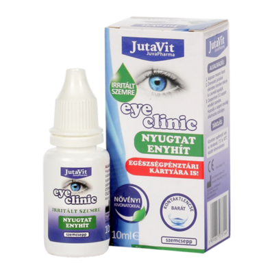 JUTAVIT Eyeclinic Szemcsepp Irritált szemre 10 ml