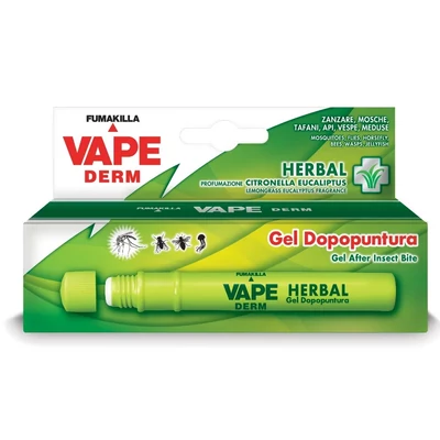VAPE Derm Herbal Csípés utáni gél eukaliptusz és citromfű kivonattal 10 ml