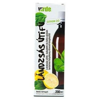 VIRDE Lándzsás Útifű Folyékony Étrend-Kiegészítő 200 ml