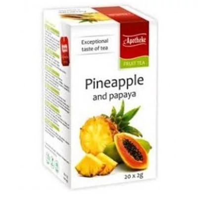 APOTHEKE Ananász és Papaya Tea 20 filter