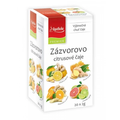 APOTHEKE Gyömbér tea Variációk 20 filter