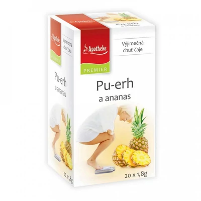 APOTHEKE Pu-Erh és Ananász Tea 20 filter