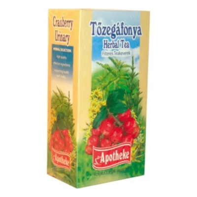 APOTHEKE Tőzegáfonya tea 20 filter