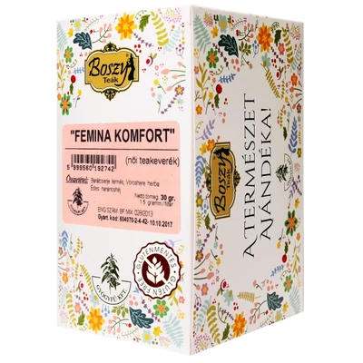 BOSZY Femina Komfort Teakeverék 20 filter