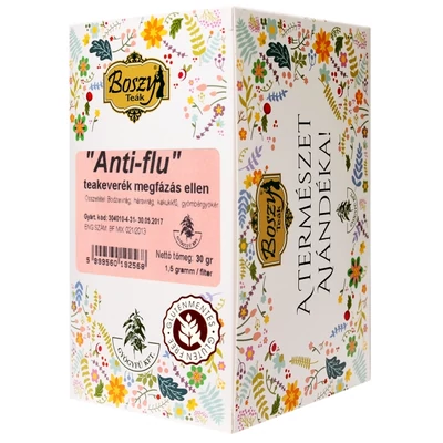 BOSZY Anti Flu Megfázás Elleni Tea 20 filter