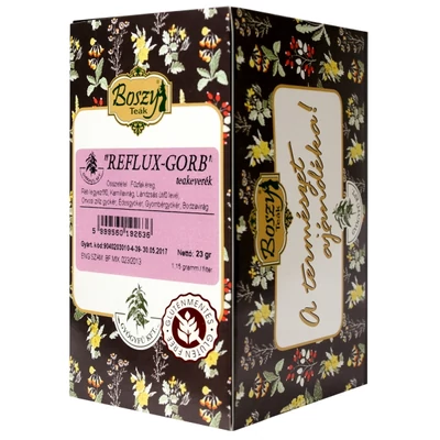 BOSZY Reflux-Gorb  Teakeverék 20 filter