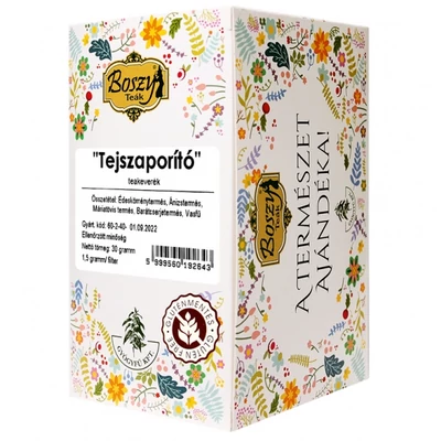 BOSZY Tejszaporító Teakeverék 20 filter