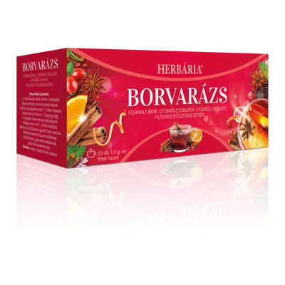 HERBÁRIA Borvarázs tea 25 filter