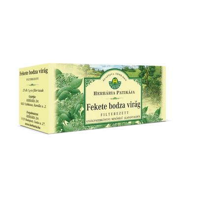 HERBÁRIA Bodzavirág tea 25 filter