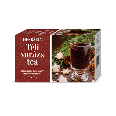 HERBÁRIA Téli Varázs tea  Rumos meggy 20 filter
